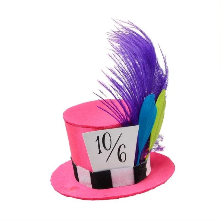 Mini Hat Clip With Feather for sale Mini Hat Clip With Feather for sale